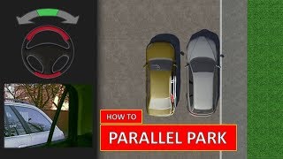 Learn how to PARALLEL PARK The easiest driving lesson by Parking Tutorial [upl. by Lacsap]