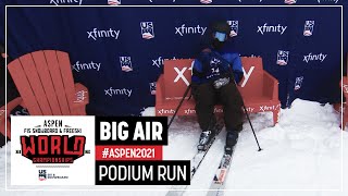 Kim Gubser  Bronze  Mens BA  2021 FIS Freeski World Championships [upl. by Remliw]