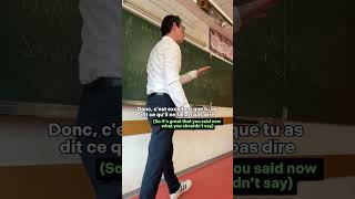 Attention aux gros mots 🚨 english teacher school prof learning students work fun [upl. by Zoller]