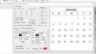 TUTORIAL COREL DRAW  Cara Membuat Kalender [upl. by Yttap279]