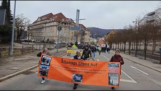 Albstadt 10032024 albstadt 1003 viral neuwahlen demo protest bauern [upl. by Ettesyl254]