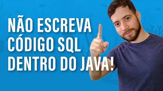 Boa prática para escrever SQL e JPQL em projetos Java [upl. by Leivad]