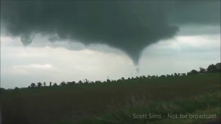 5102016 Mayfield KY Tornado w8x replay [upl. by Yunick]