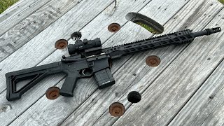 458 SOCOM  Testing recoil reducing buffers in my Tromix 16quot carbine build [upl. by Akinar595]