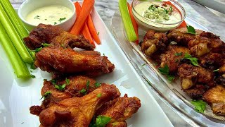 Dry Rub Chicken Wings Recipe plated dryrubwings [upl. by Wales]