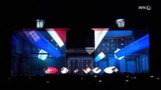 Eidsvoll 1814  Projection Mapping show [upl. by Enihpled]