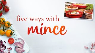 Five Slimming World recipes with minced beef [upl. by Nitsirhc577]