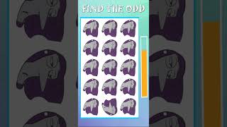 Find the odd emoji out  No2045 howgoodareyoureyes quiz gameplay emojichallenge [upl. by Ellekram]