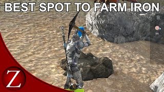 My Favorite Spot To Farm Iron Ore  Archeage Unchained Gameplay [upl. by Nois]