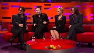 Gervais and Depp on Graham Norton  Part Two [upl. by Alva]