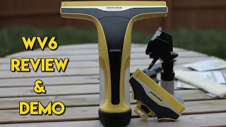 Karcher WV6 Premium Window Vac Review amp Demonstration [upl. by Tray371]