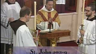 Homily 04242011  Fr Anthony Mary MFVA  Easter Sunday Solemnity [upl. by Francyne]