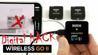 Digital Connection HACK for the Wireless Go II  How to use an Apple camera adapter [upl. by Saul]