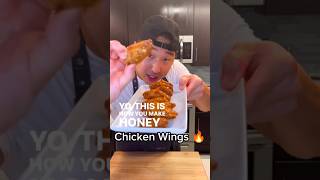 Honey Garlic Chicken Wings 🍗🥵🔥 [upl. by Maynard]