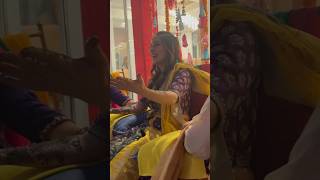 🥰Anjum fakih shrishti dance in shraddha arya mehndi ceremony ❤️😍 dance [upl. by Donnie]