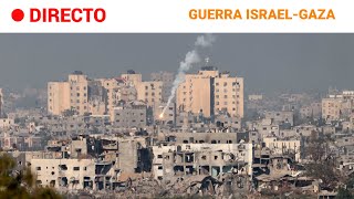 ISRAELGAZA Nueva jornada de BOMBARDEOS en la FRANJA  RTVE Noticias [upl. by Naahsar]