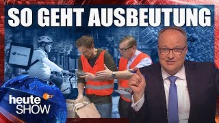 Millionen Deutsche werden um den Mindestlohn beschissen  heuteshow vom 04052018 [upl. by Dore]