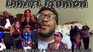 Reaction  Love amp Hip Hop Atlanta Reunion  Joseline amp Stevie J Vs Althea amp Benzino [upl. by Alit951]