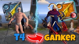 RAT ➜ GANKER  Solo PvP  Albion online [upl. by Bradshaw776]