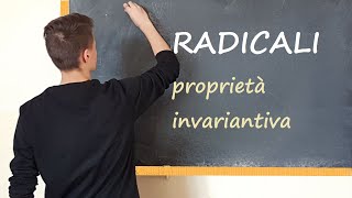 Radicali  PROPRIETA INVARIANTIVA  1 [upl. by Haskell]