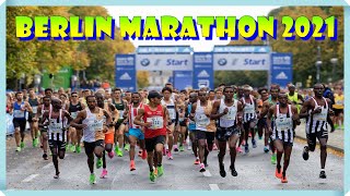 BERLIN MARATHON 2021  FULL RACE  MARATONA de Berlim FULL HD  Kenenisa Bekele  Guye Adola [upl. by Davine]