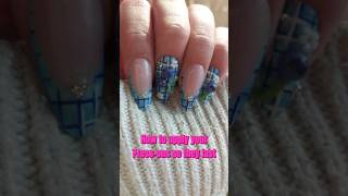 The best way to apply your presson nails shorts pressonails tutorial nailartfypシ゚pressons [upl. by Elyagiba]