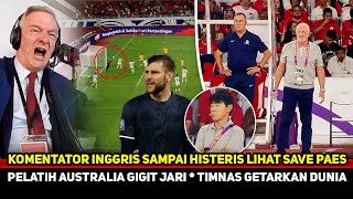 ‘INI TAK BISA DIPERCAYA’ Komentator Inggris Histeris BeginiPelatih Australia akui Timnas Mendunia [upl. by Asyal141]