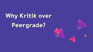 Kritik vs Peergrade [upl. by Ranita]