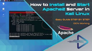 How to Install and Start Apache2 Server in Kali Linux  Kali Linux 20212 [upl. by Nima]