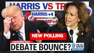 FiveThirtyEight Kamala Harris Receives BIG Debate BUMP [upl. by Genevra]