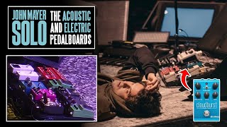 John Mayers 3 New Pedalboards  Full Pedalboard Breakdown  The John Mayer Solo Tour [upl. by Amero167]