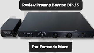 Review Preamp Bryston BP25 [upl. by Nomyad]