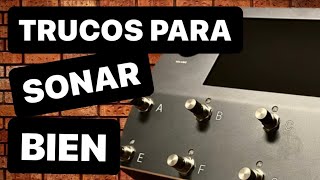 ❤️⚠️ TIPS para sonar GENIAL con tu PEDALERA digital ⚠️❤️ Para TODAs las pedaleras de guitarra 🔥 [upl. by Tinya]