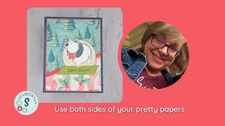 How to feature both sides of patterned paper [upl. by Hess]