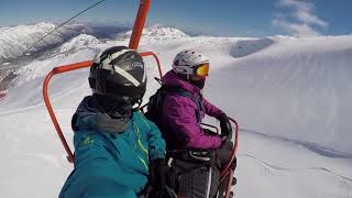 Ski Trip Chile 2017  Nevados de Chillan freeriding sector Pirigallo y Tres Marias [upl. by Anni351]