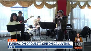 Fundación Orquesta Sinfónica Juvenil del Ecuador presentará su obra Kinema Sinfónico [upl. by Neela548]