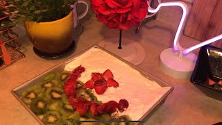 recette dessert aux fruits flanوصفة گيگة بي الفواگه فلان روعة وسهـلة تحيا الجزائر [upl. by Ita949]