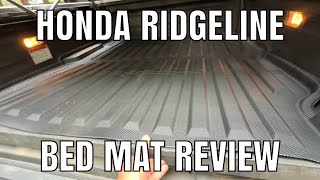 Honda Ridgeline Bed Mat Review Does it suck or is it a WINNER [upl. by Elianore698]