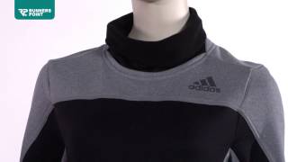 Laufshirt adidas Climawarm Midlayer Fleece Damen Lang [upl. by Castera26]