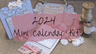 2024 Mini Calendar Kit [upl. by Elamaj]