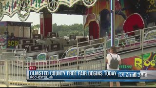 The Olmsted County Free Fair is officially back in action [upl. by Aleihs]