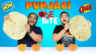 ONE BITE BIG RUMALI ROTI CHALLENGE  Punjabi Food Challenge  Eating Competition  Viwa Food World [upl. by Myrle]