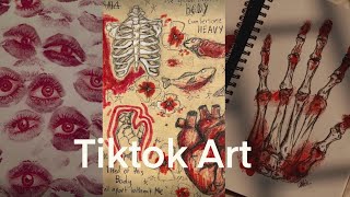 Artsy things I found on TikTok 💄🎈🍄TikTok Art Compilation [upl. by Aivartal]