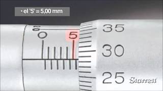 ¿Como leer el micrómetro en milímetros [upl. by Rozella]