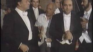 The Three Tenors  Behind the scenes Caracalla p2 [upl. by Jet]