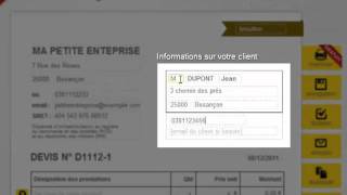 Devis ou Facture AutoEntrepreneur gratuit en 4 minutes [upl. by Ferro]