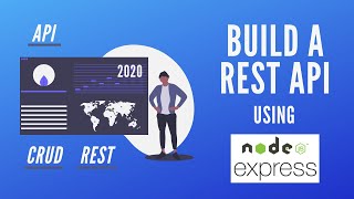 Build a REST API with Node JS and Express  CRUD API Tutorial [upl. by Adnahc]