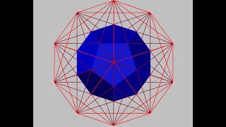 Gran Icosaedro Virtual Cubo de Metatrón Geometría Sagrada [upl. by Drannel923]