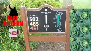 MOTTRAM HALL GOLF COURSE FRONT 9 REVIEW golf cheshire [upl. by Kcirdahc710]