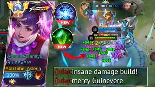 NEW GUINEVERE BRUTAL BUILD WITH LIFESTEAL 2024😼recommended build  MLBB [upl. by Arlo]